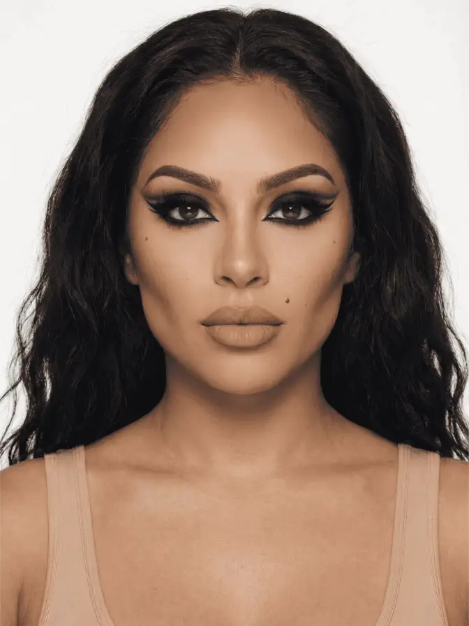 Arabian Glam makeup look