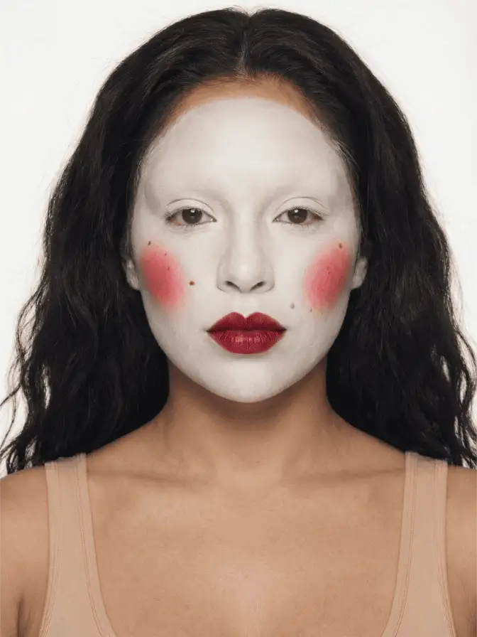 Elizabethan makeup look