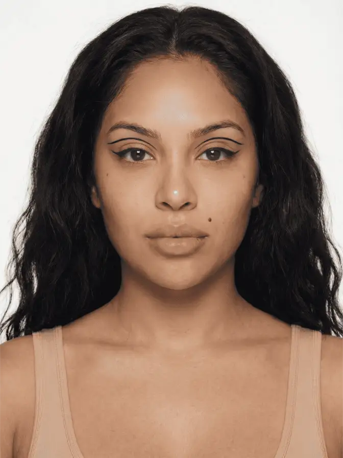 Floating Crease makeup look