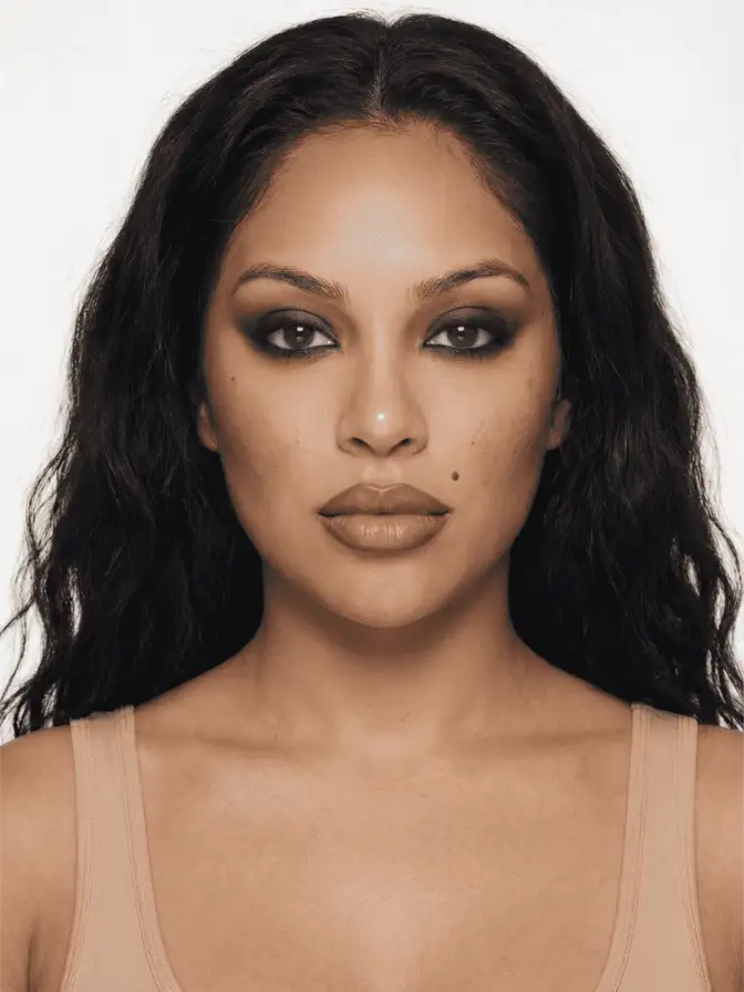 Mob Wife (Modern) makeup look