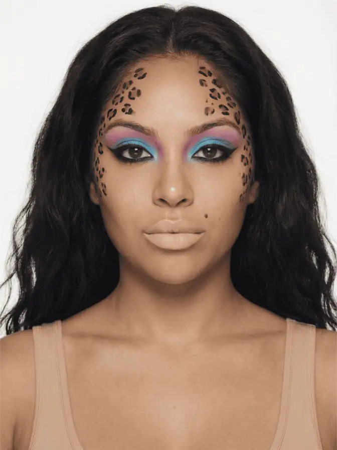 Scene Queen makeup look