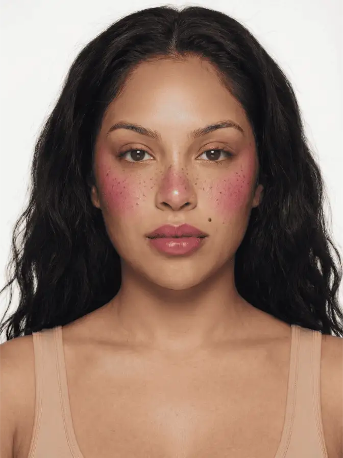 Strawberry Girl makeup look