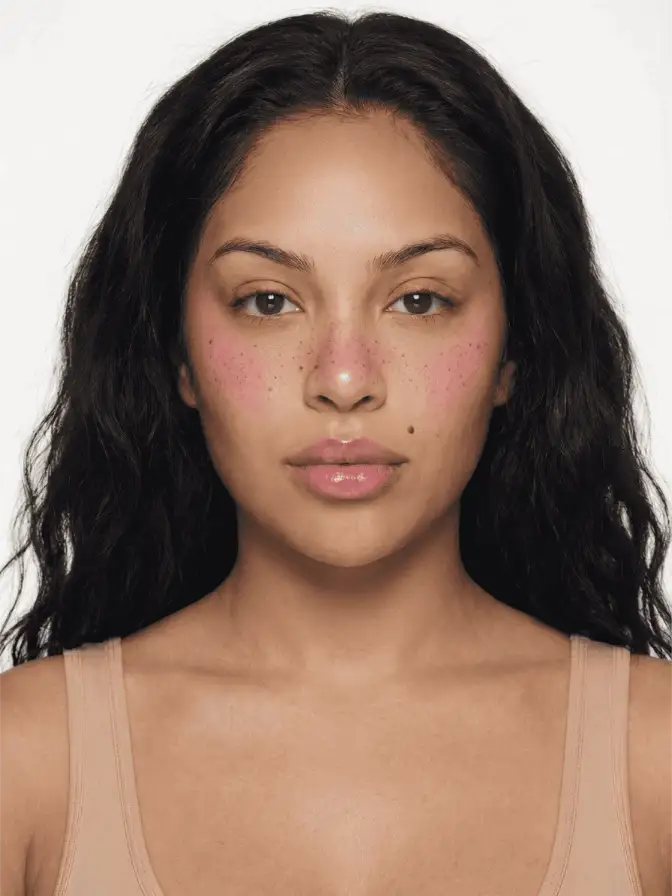 Strawberry Girl (Modern) makeup look