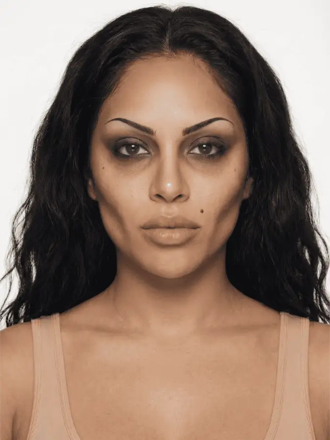 Succubus Chic makeup look